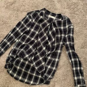 BLANK NYC Plaid top